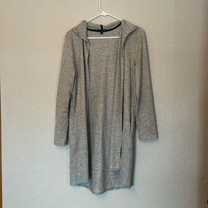 Socialite Heather Gray Cardigan Size Medium